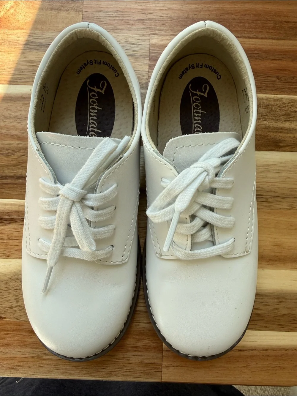 Footmates Willy leather oxford toddler shoes size 12